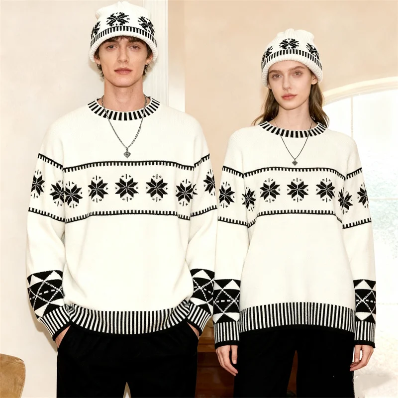 

ZAZOMDE 2025 New Urban High Street Winter Sweater For Women And Men Blend Thermal Warm Top For City Commute And Daily Wear