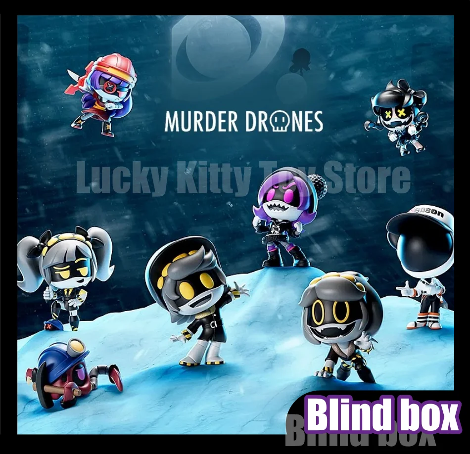 

Glitch Productions Murder Drones Plush - Cyn & Uzi Official Stuffed Doll Keychain Toy (In Stock)
