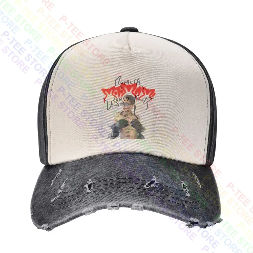 Motomami Rosalia World Tour 2022 North America Baseball Cap Snapback Caps Knitted Bucket Hat