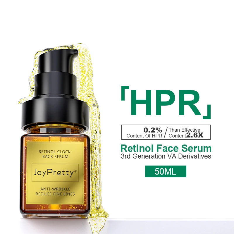 Retinol Face Serum Wrinkle Removal Moisturizing Anti Aging Dark Spots Remover Hyaluronic Acid Facial Serum Skin Care