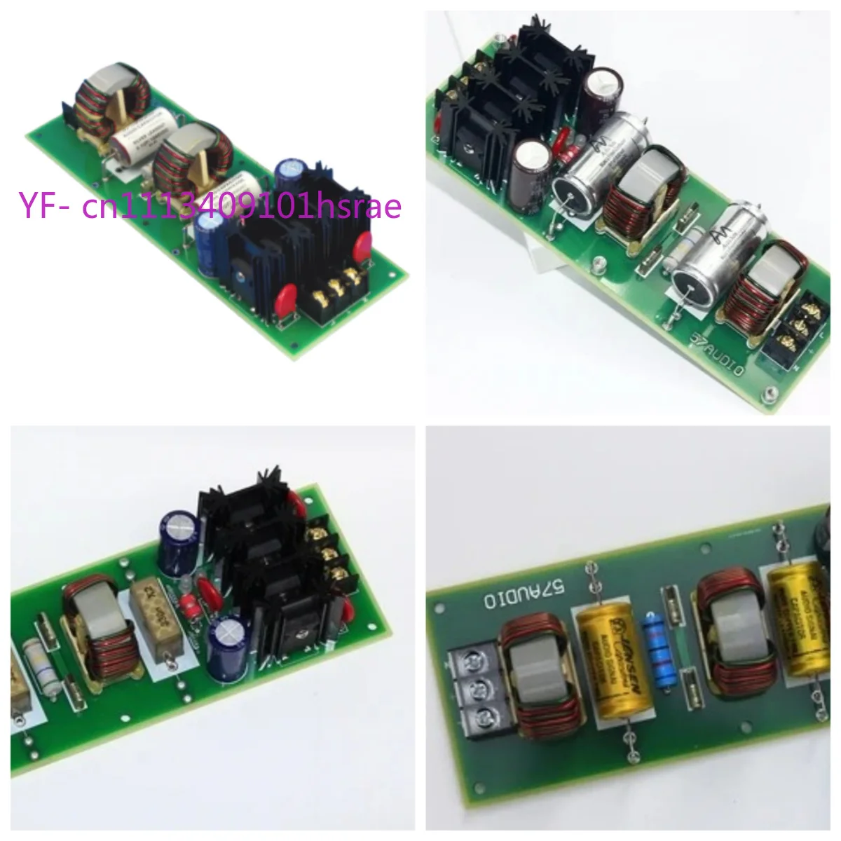HiFi Grade Oil Immersed Sound Filter 250V 12A Audio Power Supply Purification Module