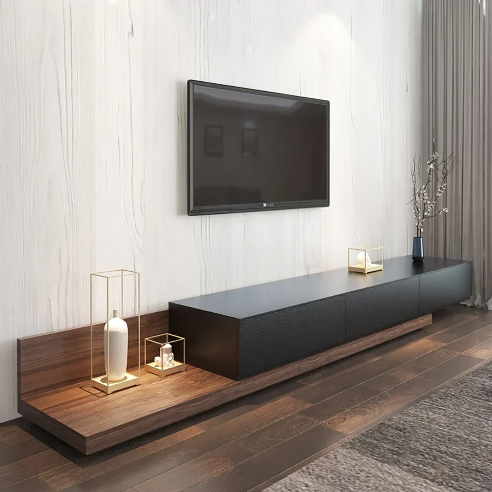 Display Organizer Tv Stand Simple Extendable Nordic Modern Tv Stand Storage Luxury Meuble Tv Salon Funiture For Living Room