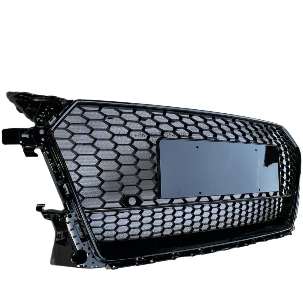 

For TT TTS TTRS 2015-2018 Style Front bumper Honeycomb Mesh Grille Radiator Grille Made in China
