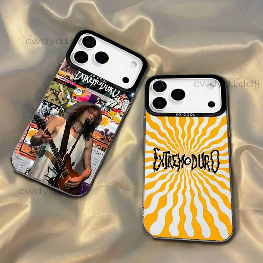 

E-Extremoduro Rock Band For iPhone 17,16,15,14,13,12,X,8,Pro,Max,Plus,SE4,Air,Mini Anti-Slip Black IMD Matte Case