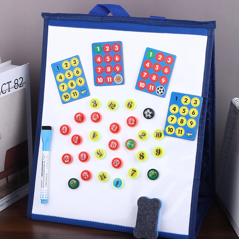 Small Parts Set of Magnets for Soccer Basketball Coaching Team Sports Memorabilia