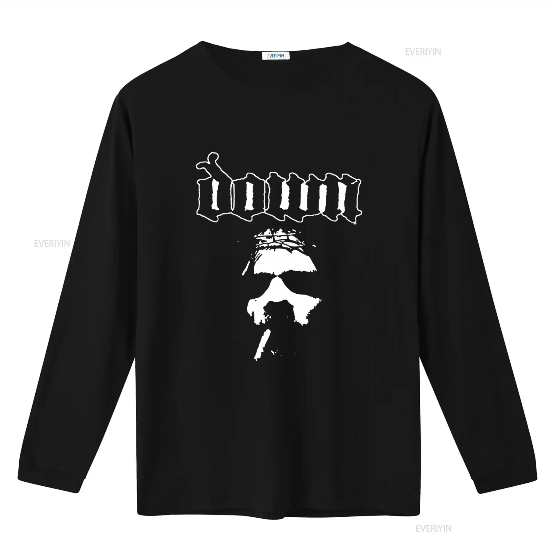 Down Men's T Shirt with Band by Phil Anselmo in Different Sizes vintage Washed fashion Breathable Unisex Soft homme