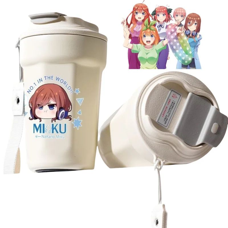 

The Quintessential Quintuplets 5toubun no hanayome anime peripherals thermos mug is convenient to carry out coffee mugs gifts