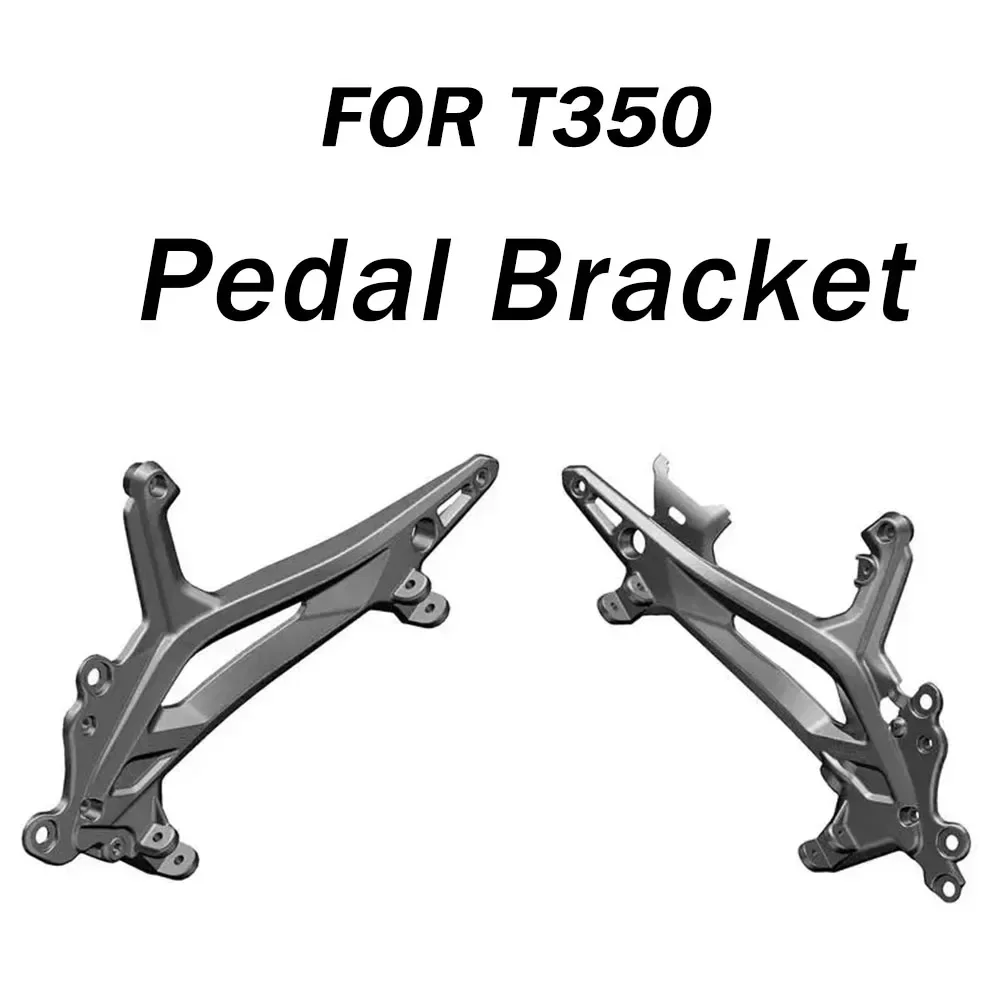 

ZONTES T350 Front Rear Pedal bracket Footrest Footrest Foot Pegs For Zontes T350 350T 350T1 350T2 350 T1 T2