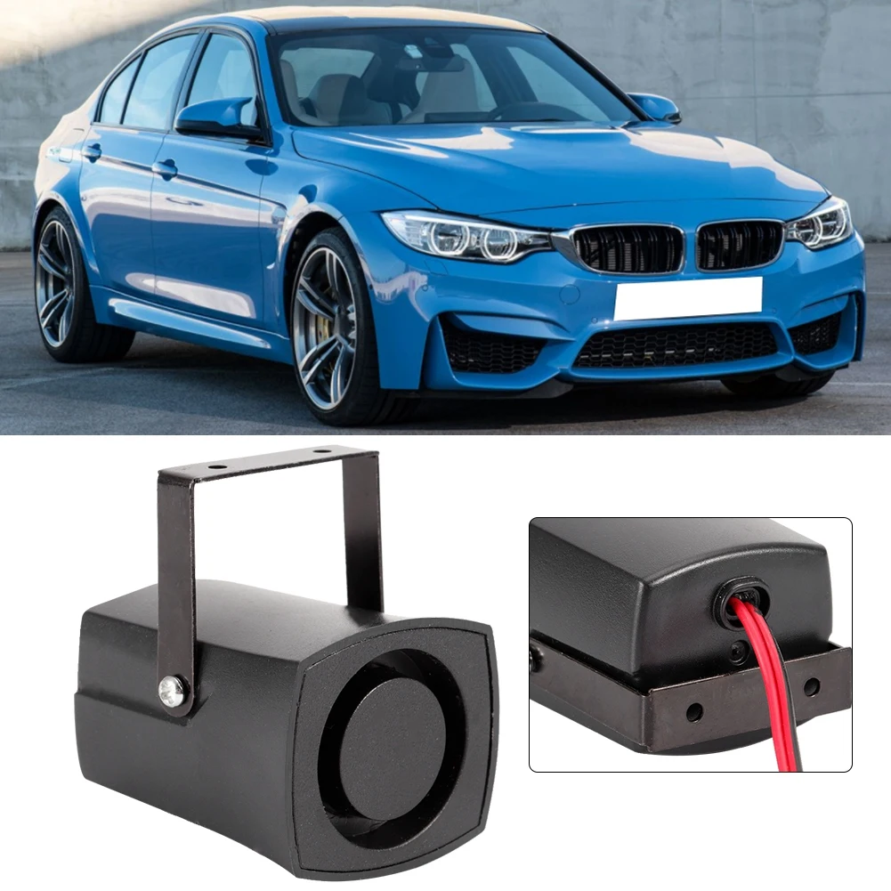 

Back Up Buzzer Reverse Reverse Buzzer Buzzer 12V 115db Car Reversing Alarm Back Up Horn Buzzer Black