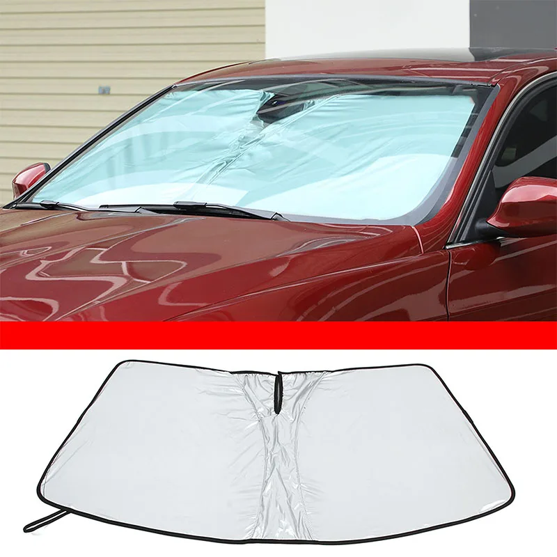 

Foldable Front Window Sunshade Windshield Sun Visor Glass Heat Shield Window Sun Shade For BMW Series E90 E91 E92 E93 2005-2012