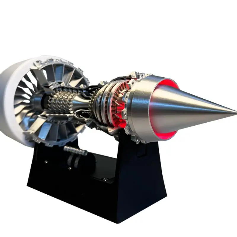 TR-900 PLA 재료 항공 터빈 엔진 모델 입상 조립 장난감 과학 실험 교육 보조