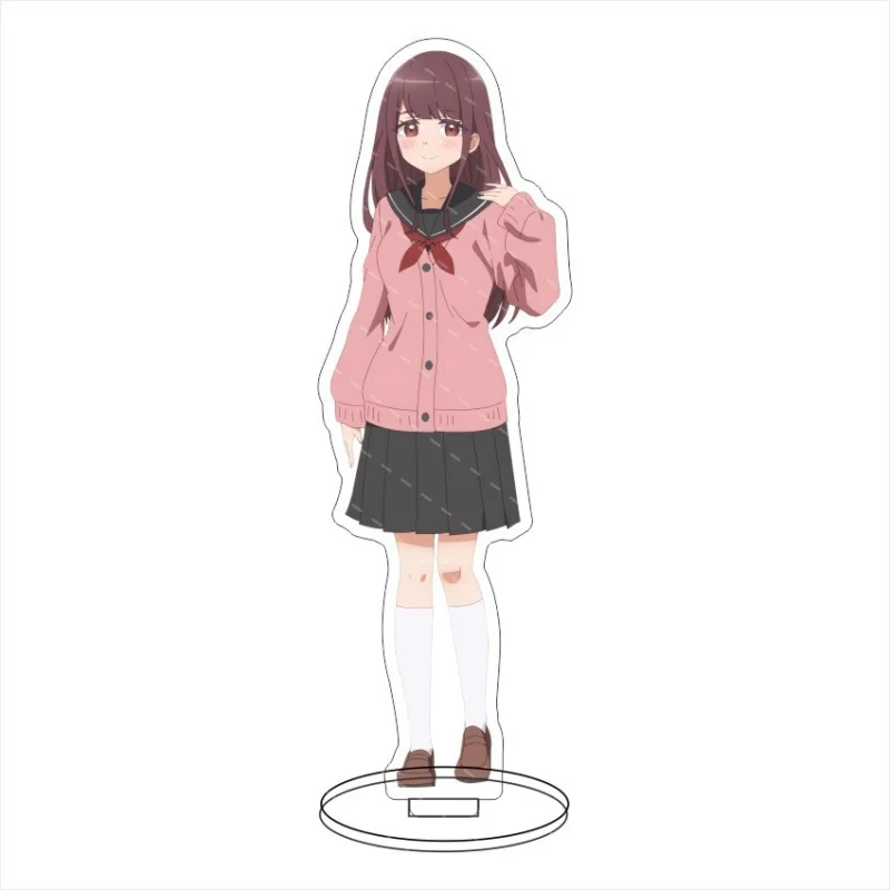 Marika's Love Meter Malfunction Anime Kanata Kitami Marika Chitose Acrylic Stand Model Figure Cosplay Plate Keychain Gifts