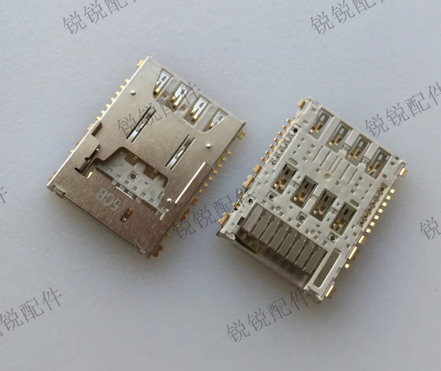 Slot para Cartão SIM e Cartão de Memória TF para Samsung LG D858 D857 N9005 F400, Slot Duplo 2 em 1