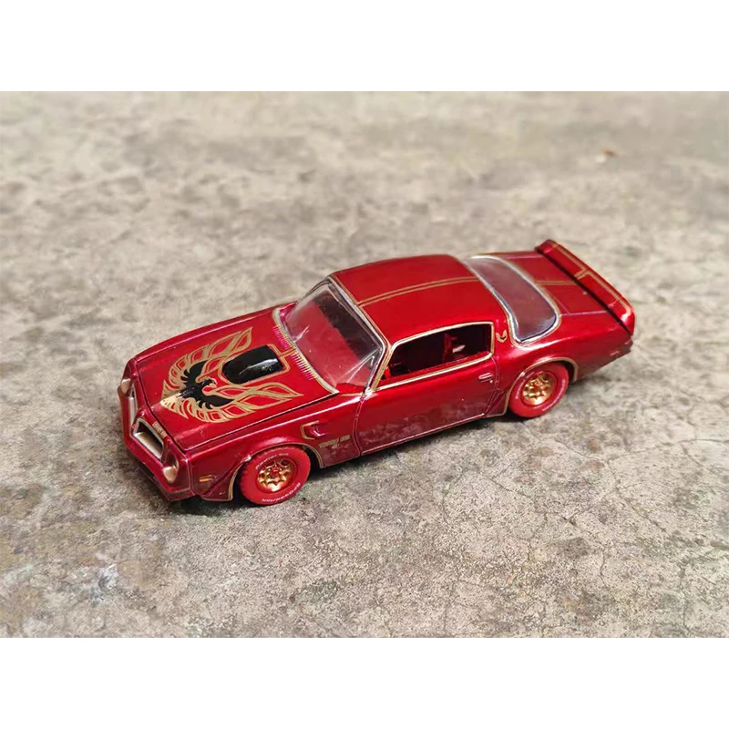 Aw JL 1:64 Fink Mouse Challenger Hellcat Shelby سبيكة يموت الصب نموذج جمع الحلي لا صندوق