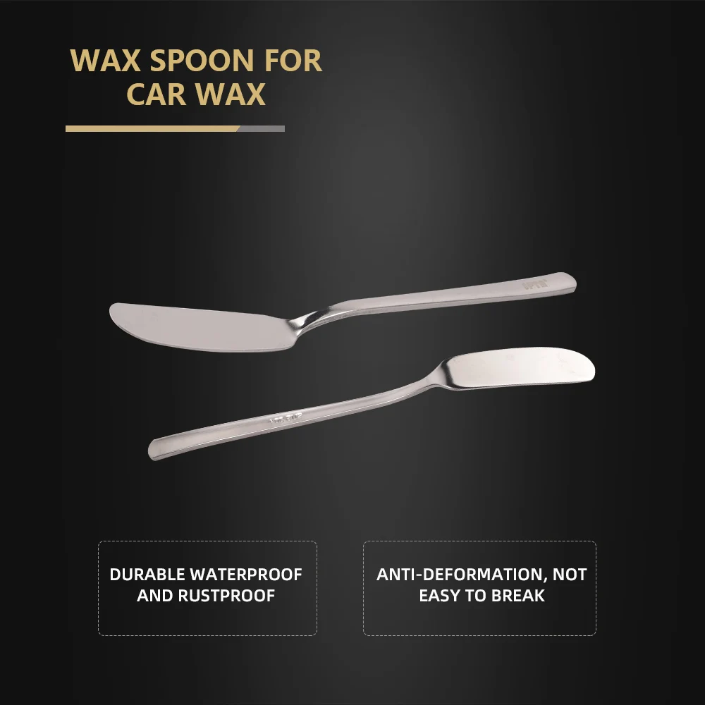 (Single Sale) SPTA Wax Spoon For Car Wax Paste Wax Tool  Car Wax Spatula Knife