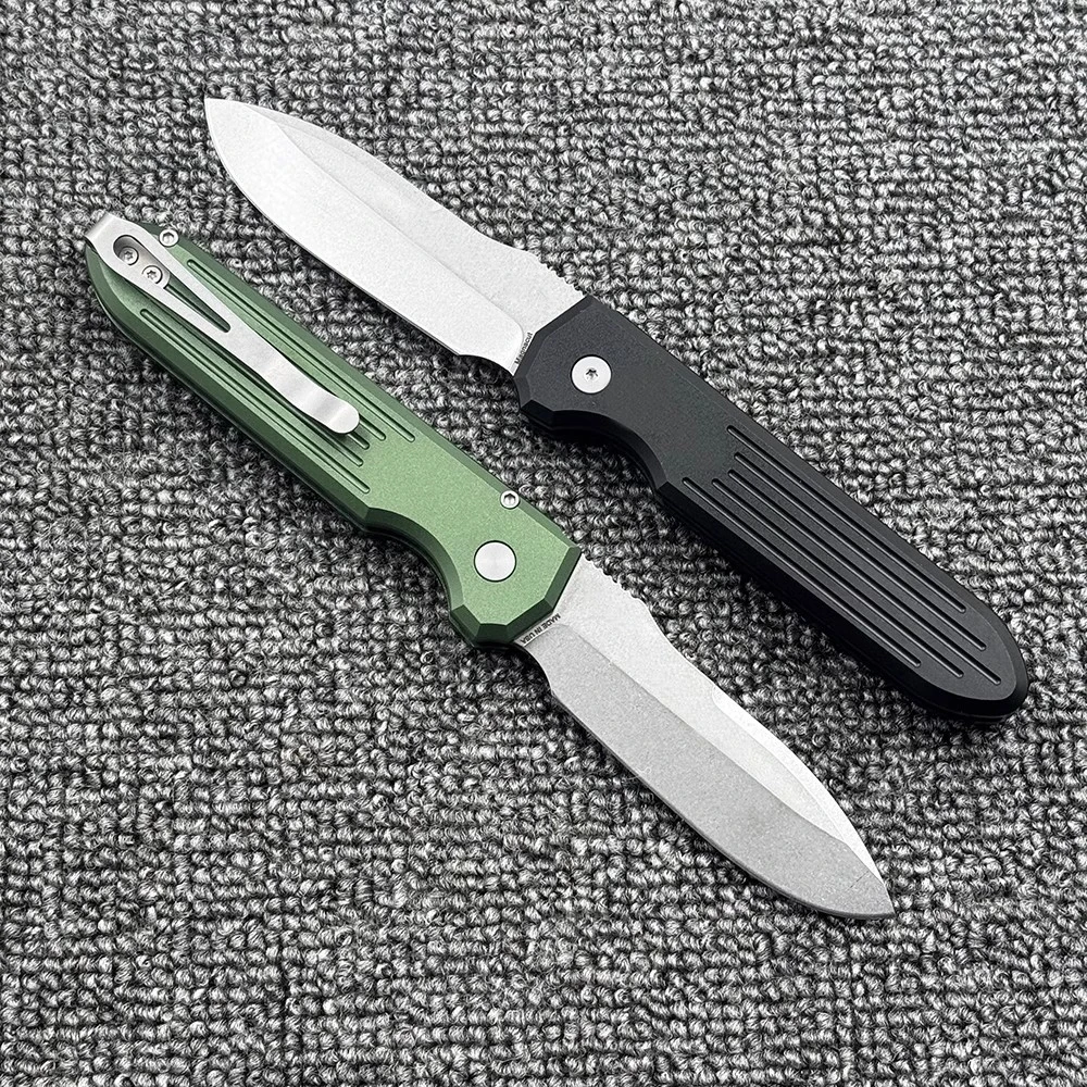 PDW Folding Knife Tag MAGNACUT Aluminum Alloy Handle Outdoor Camping Survival Portable Hunting Knife EDC Fishing Defense Tool