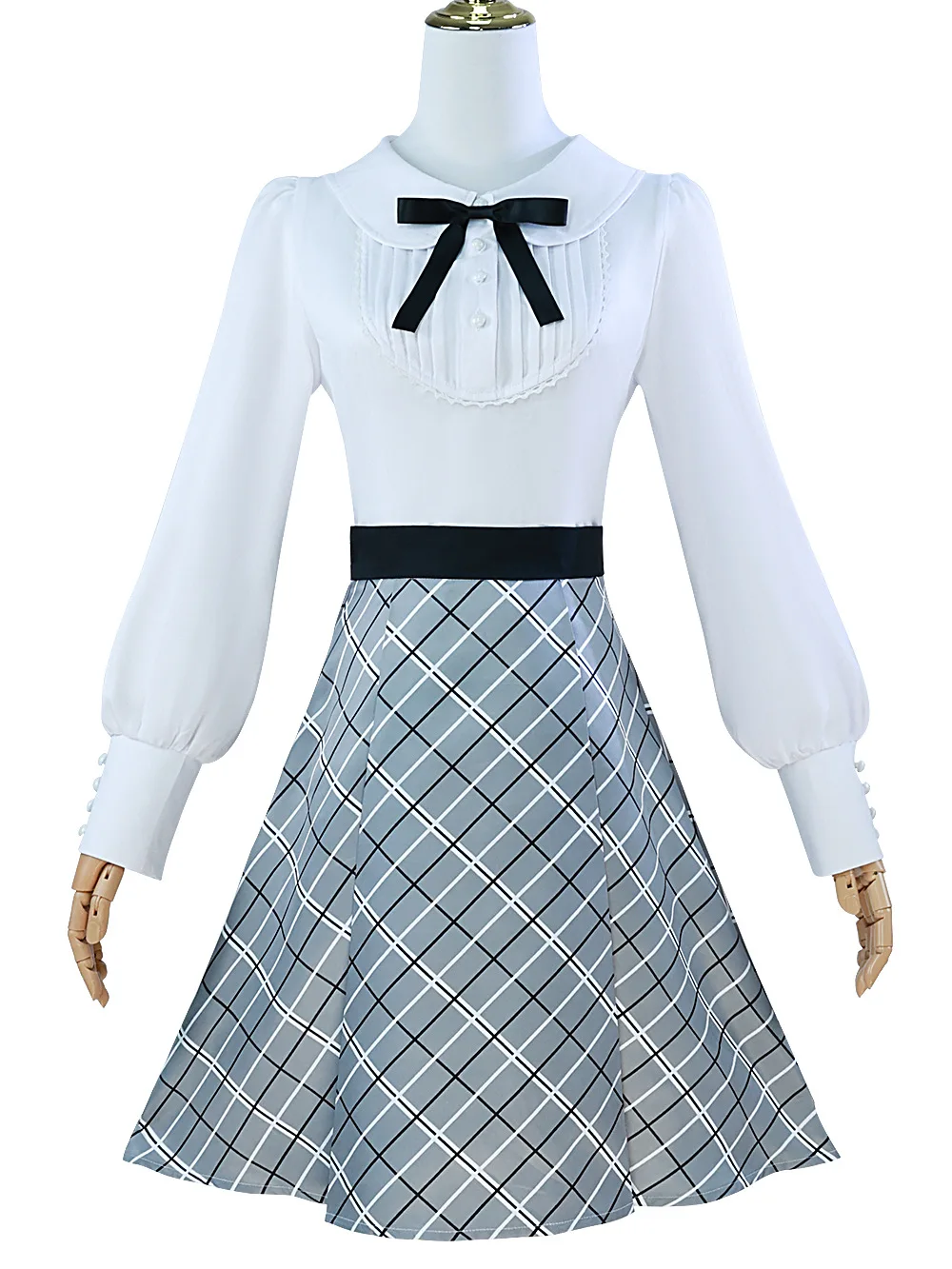 

Full Outfit Anime BanG Dream Cosplay Costume Sakiko Togawa Role Play Clothes Halloween JK Uniform Wig Carnival Party Fancy Dress
