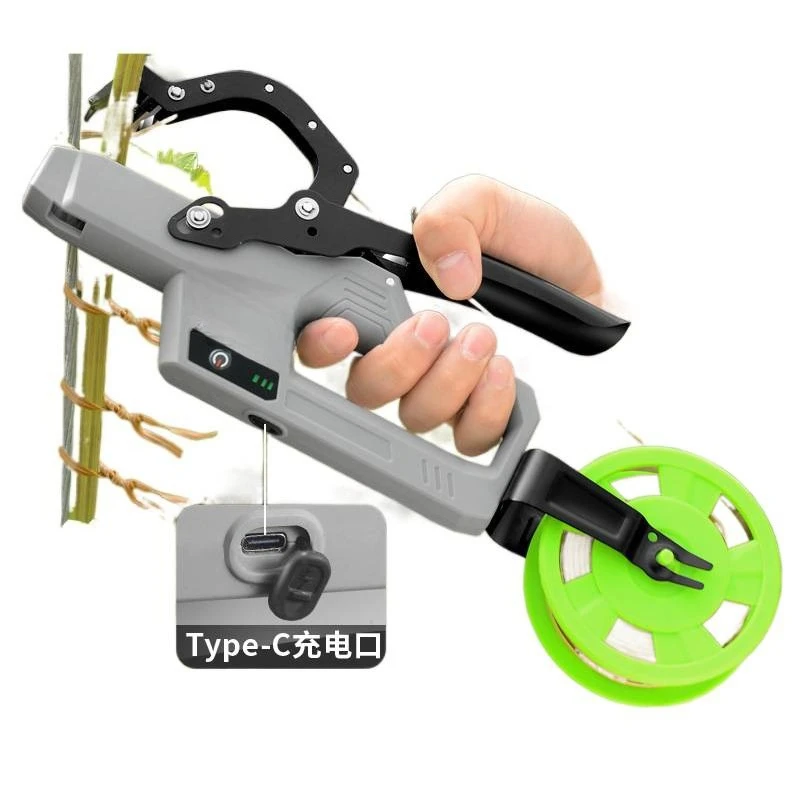 Semi-automatic electric branch binding machine Single-handed lithium battery branch binding machine Type-C interface Wireless