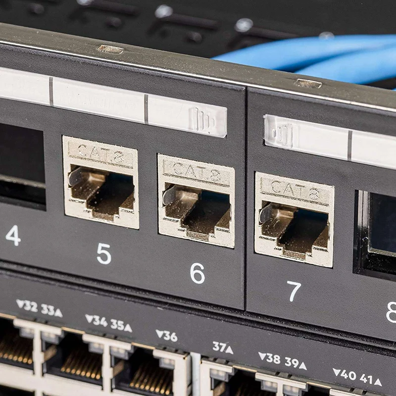 แจ็คโมดูลหลัก-แจ็คชิลด์รูปแมว-8โมดูลอีเธอร์เน็ต RJ45 Cat 8โมดูลอีเธอร์เน็ต40 Gbit พร้อมตัวเรือนโลหะ