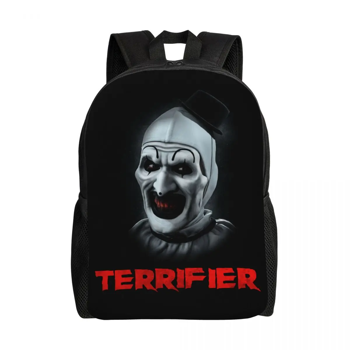 Horror Clown Halloween Film Terrifier Rucksack für Männer Frauen Schule College-Studenten Bücher tasche passt 15 Zoll Laptop-Taschen