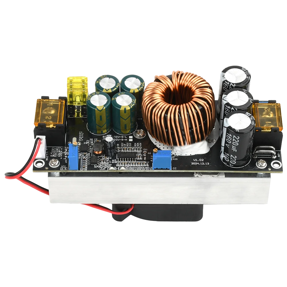1800W 40A DC-DC Boost Converter Step Up Module DC 14-85V to DC 14-120V Board Power Supply Accessories
