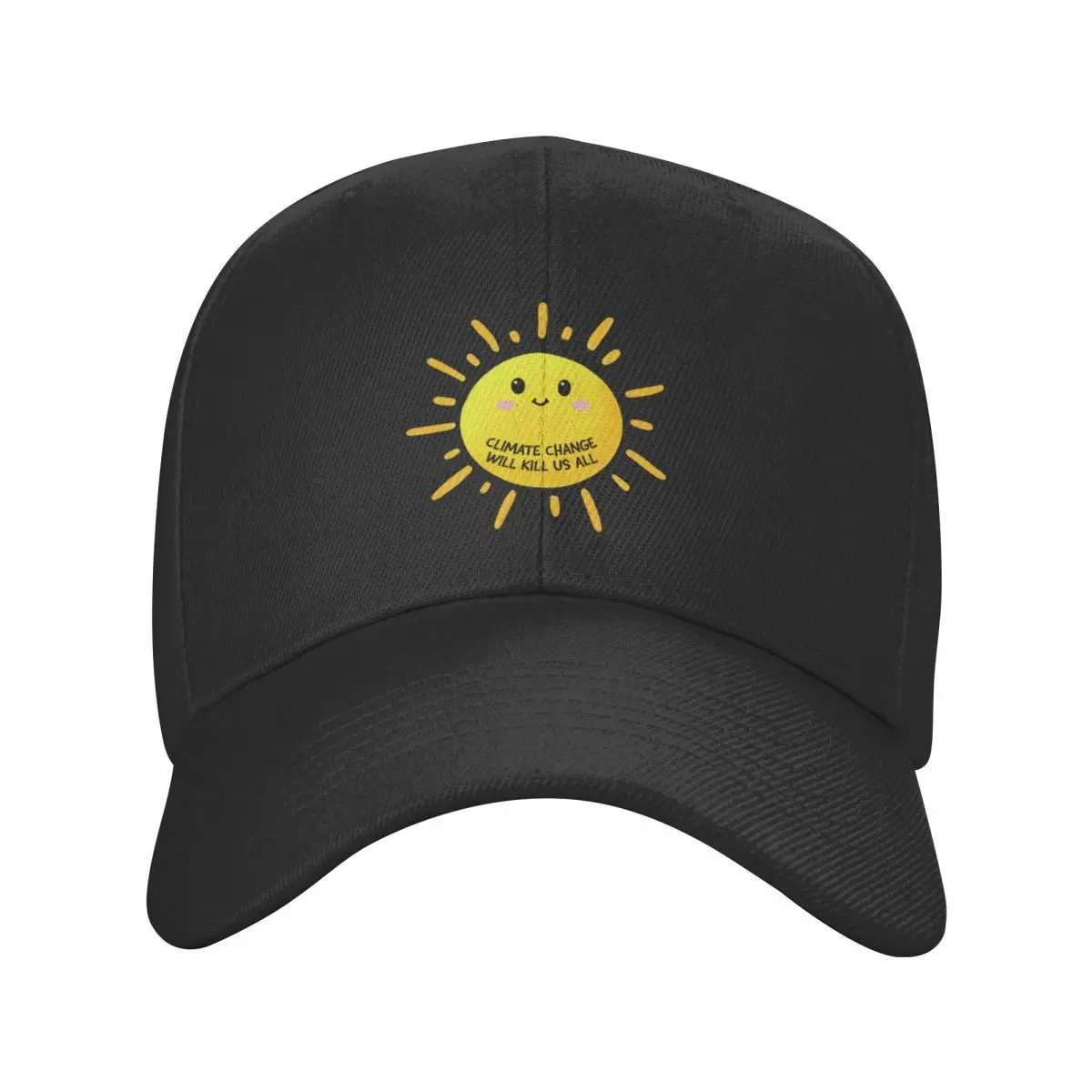 Climate Change Will Kill Us All Baseball Cap Rugby Beach Men Luxury Brand Women's