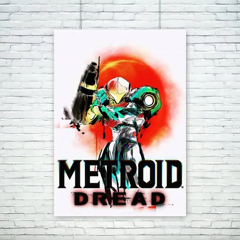 Game M-METROIDS POSTER Wall Pictures For Living Room Fall Decor