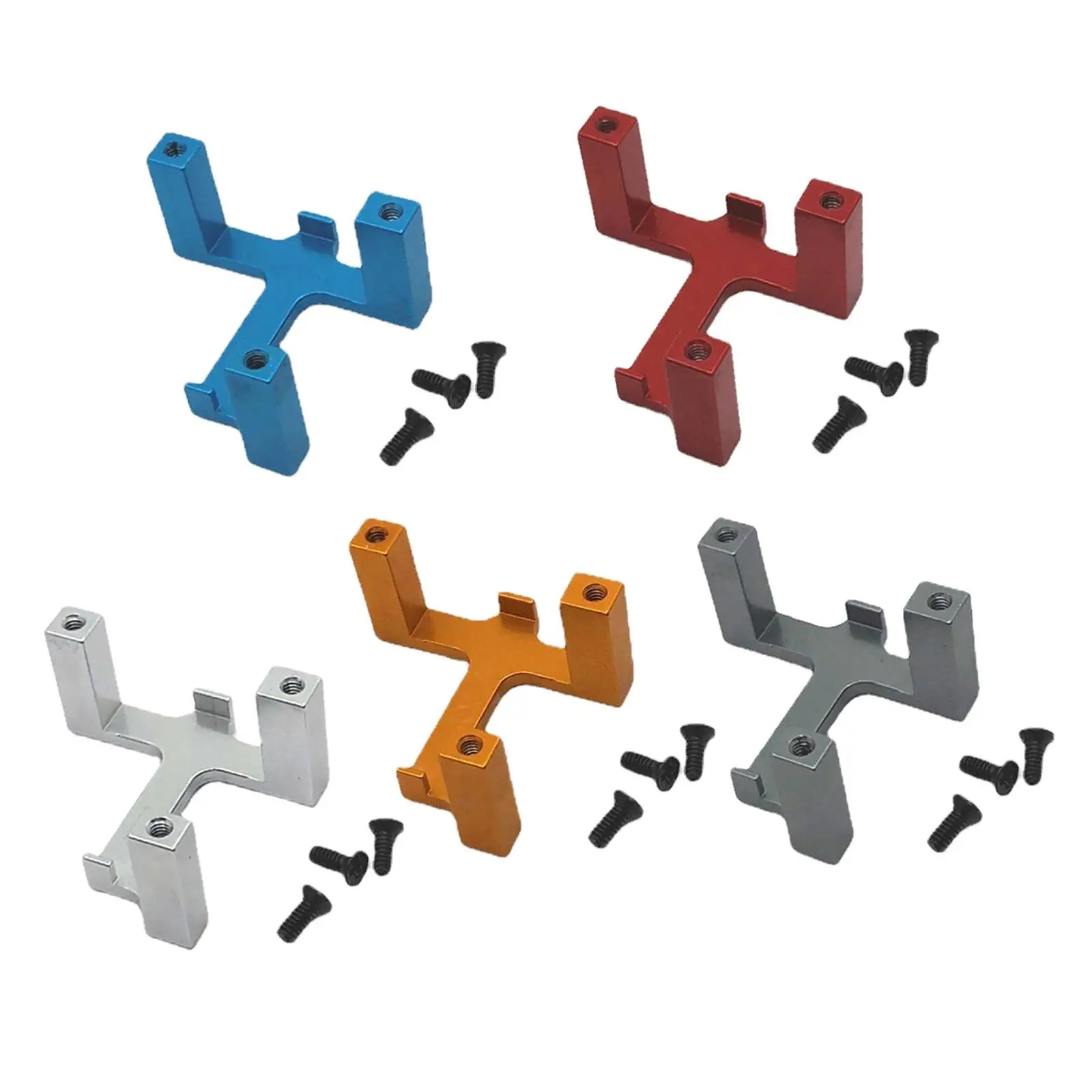1/28 RC Metal Servo Mount Holder Bracket Stand with Several Screws for Wltoys K969 K979 K989 k999 P929 P939 284131 RC Rally Car