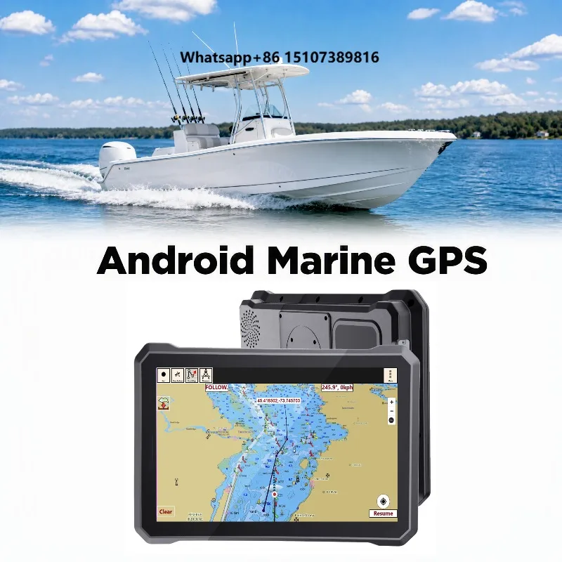10.1-Inch Sunlight Readable 1000 Nits Display IP68 Waterproof Android Navigator for Marine Use