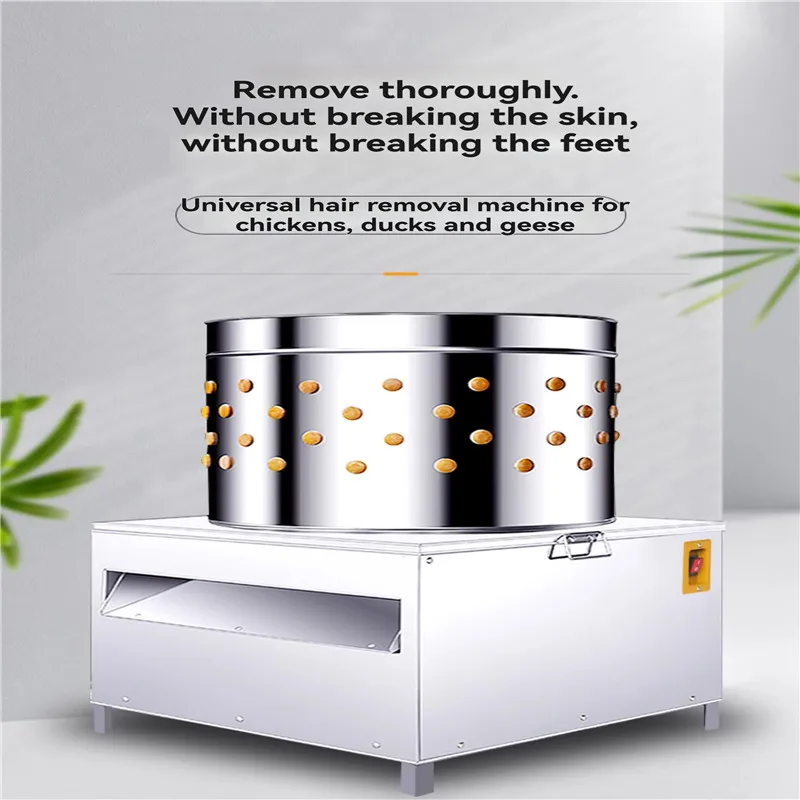 Picture 3: New quail pigeon hair removal machine feather removal machine chicken duck poultry skin removal machine chicken hair removal mac