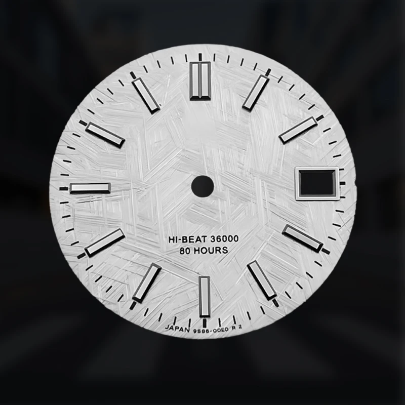 

GS logo compiled textured dial, 28.5 mm, suitable for NH35 movement, no luminescence, watch modification accessories.