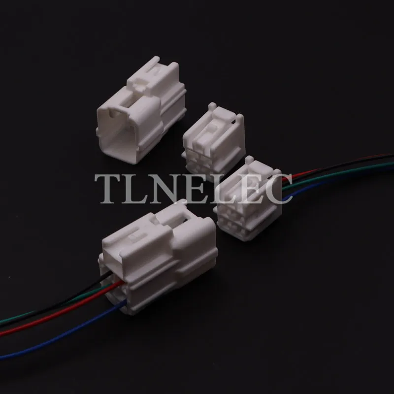 4 Pin Way Auto Cable Connector With Wires Car Directional Motor Electronic Booster Pump Module Socket 6098-1489 6098-1851