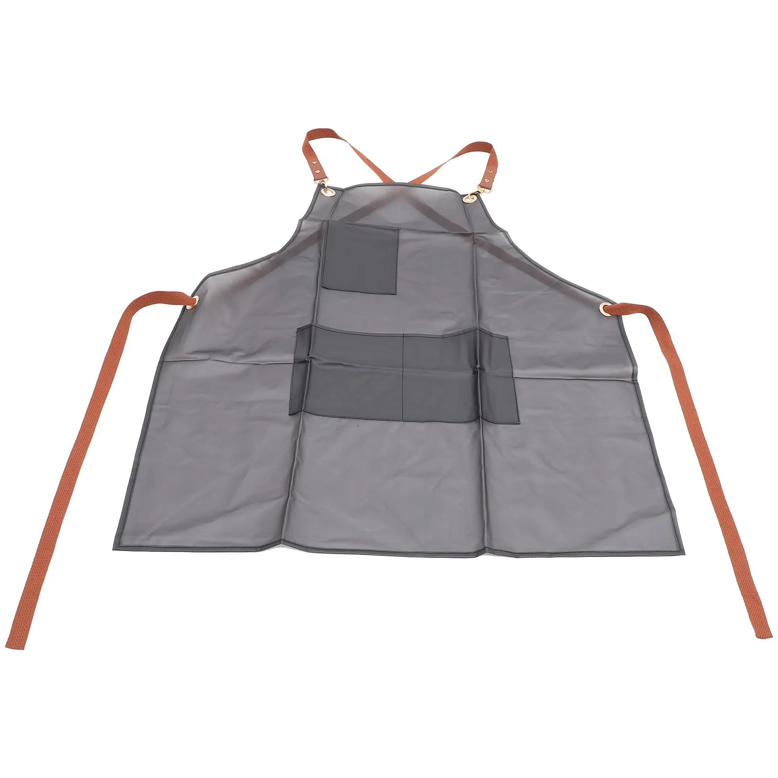 

1pc Waterproof Apron Clear Pvc Oil Stain Resistant No Sewing Seam Dishwashing Kitchen Pet Grooming Hair Stylist Workshop Food