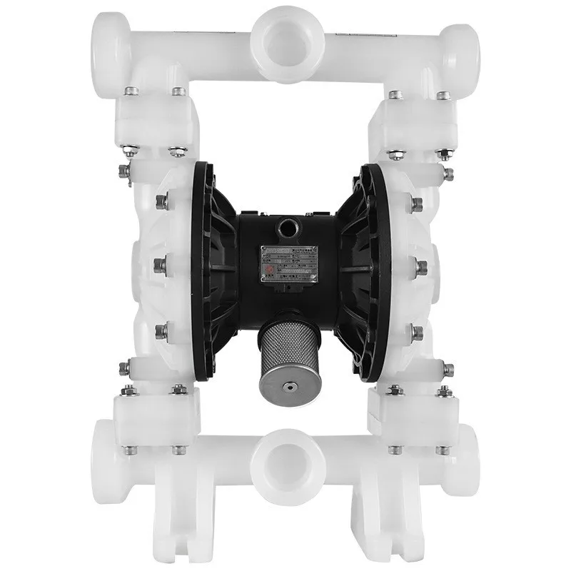 

QBY3-65STFF PP Air Powered Pneumatic Diaphragm Pump PTFE Chemical Resistant OEM Customized