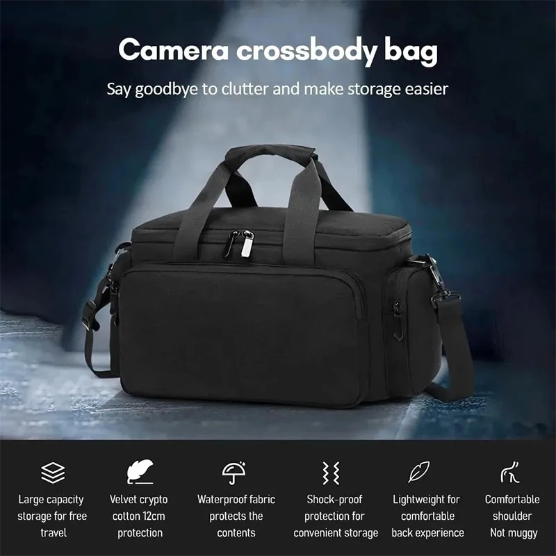 Great Professional digital camera Bag Travel camera shoulder Bag Waterproof and shockproof digital Nikon Canon Sony  camera bag