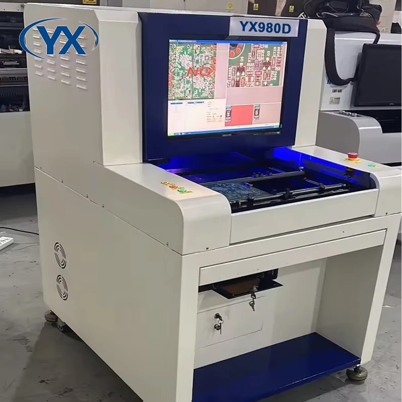 YX980D AOI Machine Automated Optical Inspection Machine Smt Offline AOI