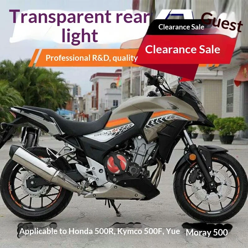 【Premium】For Transparent engine clutch cover suitable for Voge 525r, KOVE 525x, and Voge 525ac