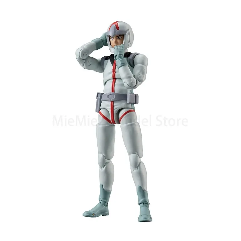 أكشن/دمى MegaHouse الأصلية الأصلية G.M.G. المجموعة 09 10 Kidou Senshi Gundam Amuro Ray Char Aznable Space Suit Ver Action