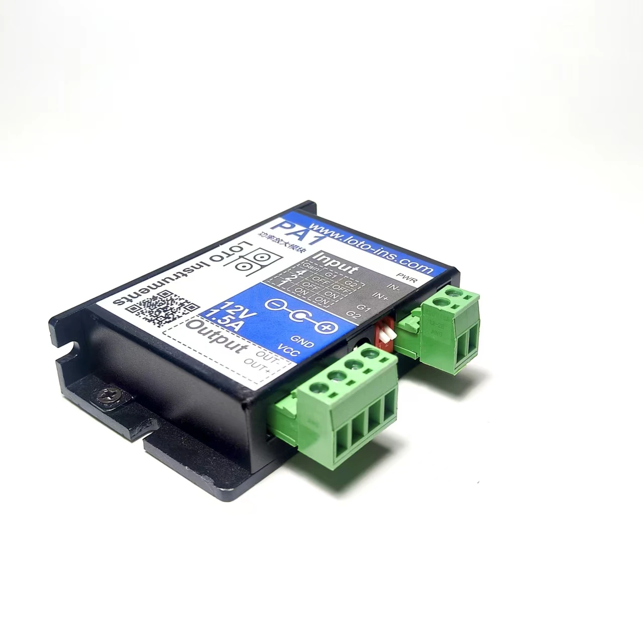 เครื่องขยายสัญญาณ LOTO รุ่น PA1 1 ช่อง 50KHz ±10V 1A แอมพลิฟายเออร์ที่ง่ายและเรียบง่าย กําลังขับสูงสุด 10W