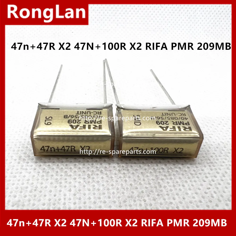 [BELLA]Capacità 47n+47R X2 47N+100R X2 condensatore RIFA PMR 209 MB condensatore 47N 250V-10 PZ/LOTTO
