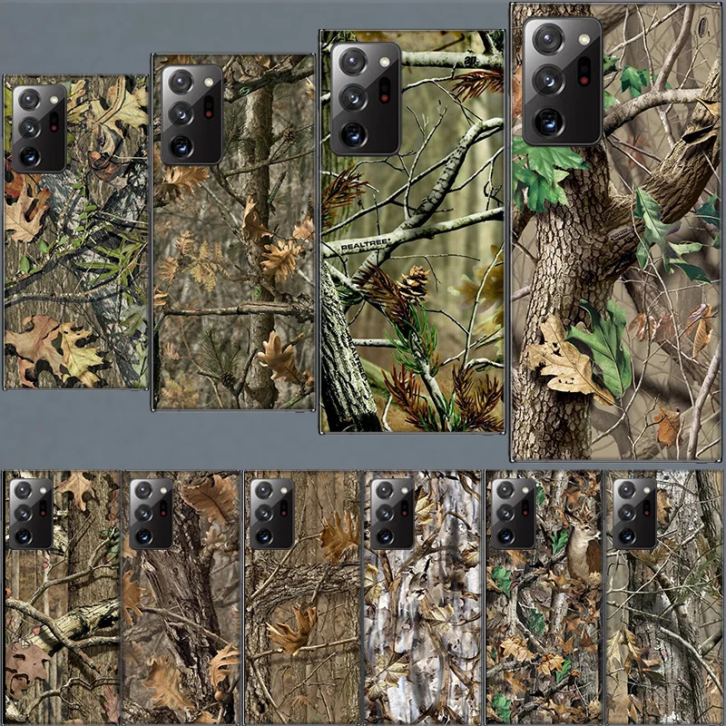 Realtree Real Tree Camo Case for Samsung A05S A55 A35 A25 A15 Galaxy Note 20 Ultra 10 Lite 9 8 M12 M11 M30S M52 M51 M32 M31 J8 J