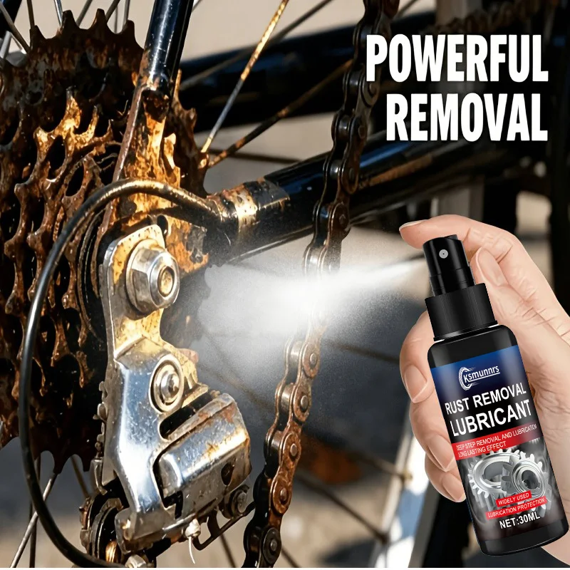 Multi-Purpose Metal Rust Remover Spray | Fast Rust Dissolving, Stain Removal & Shine Restorer | Ideal for Bathroom, Kitchen, Bic