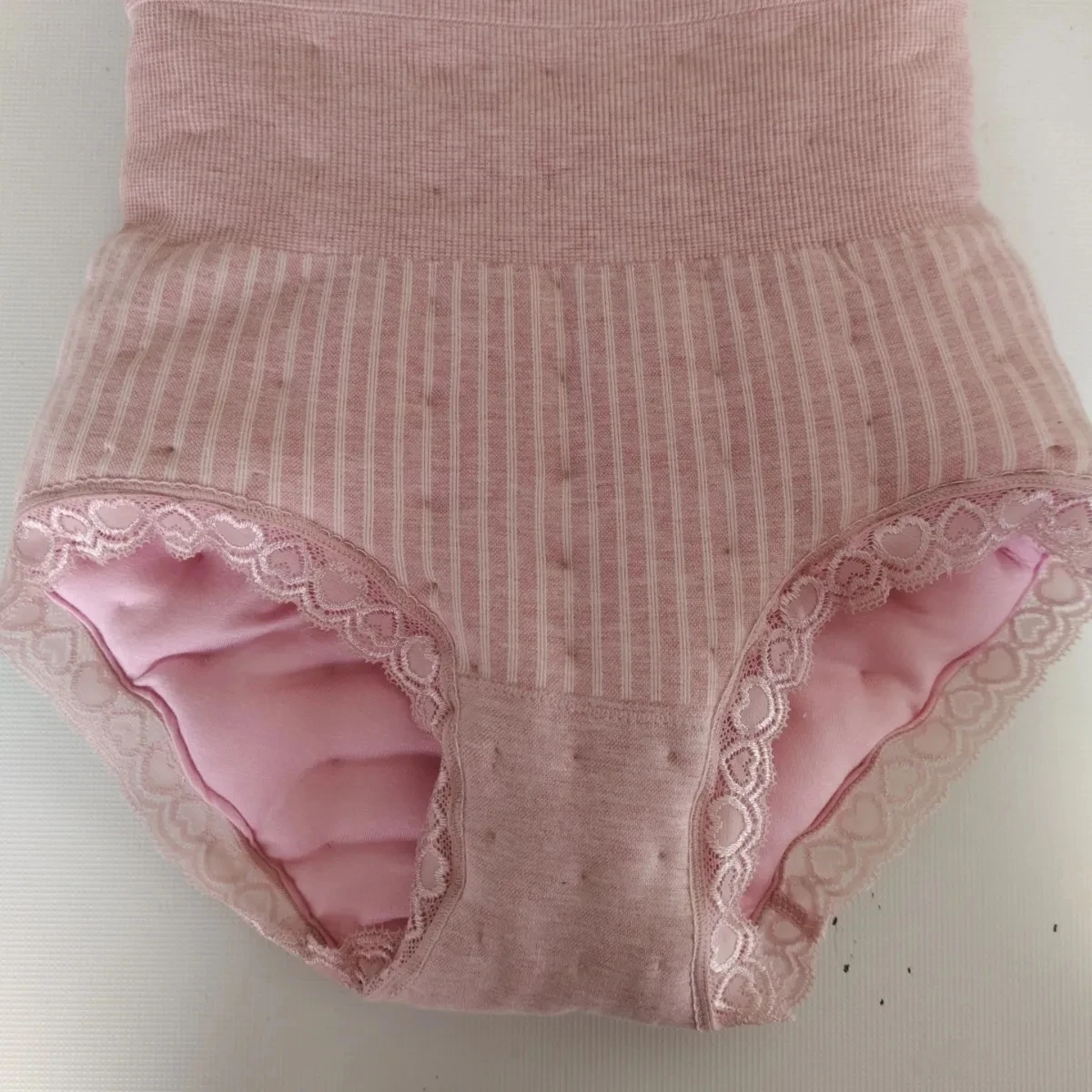 Women Cotton Blended High Waist Briefs Sleek Absord