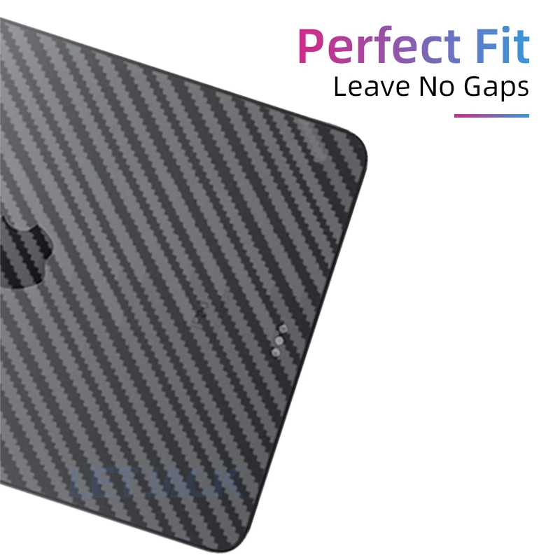 2Pcs Matte Back Protective Film For Apple iPad 9 8 7 6 5 Air 5 4 3 2 3D Carbon Fiber Soft Film iPad Pro 11 10.5 10.2 Mini 6 5 4