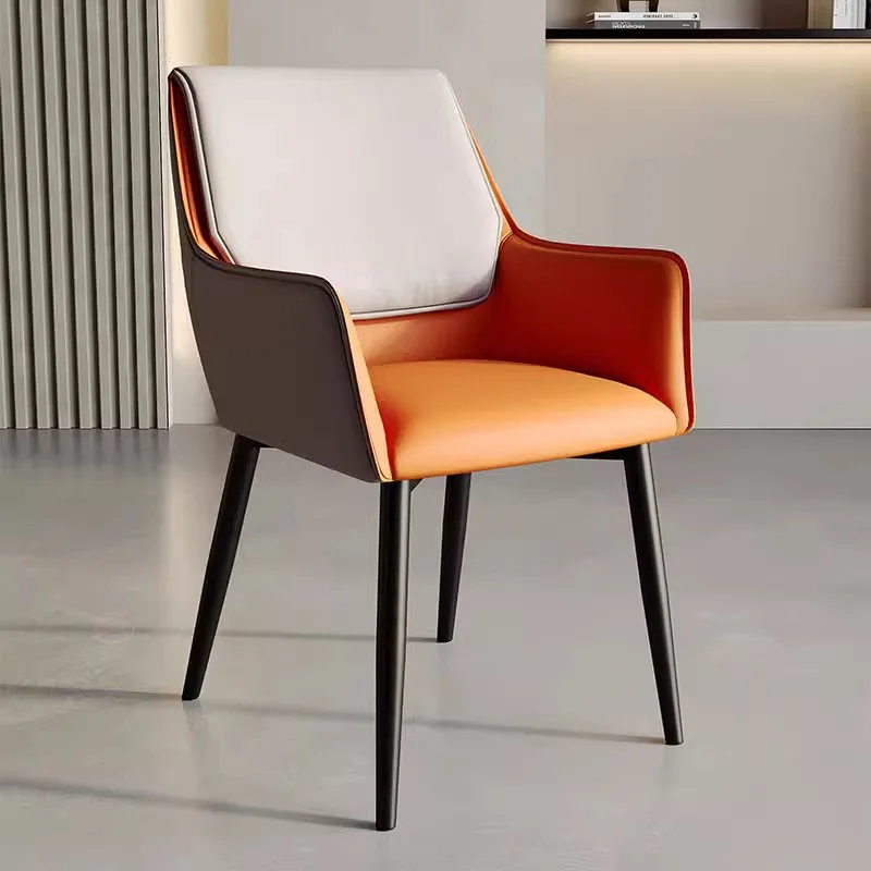 

salon Dining Chair Decorative Armchair Nordic Chairs Auxiliary Garden Bedroom Furniture cadeiras de jantar Mid Century Office