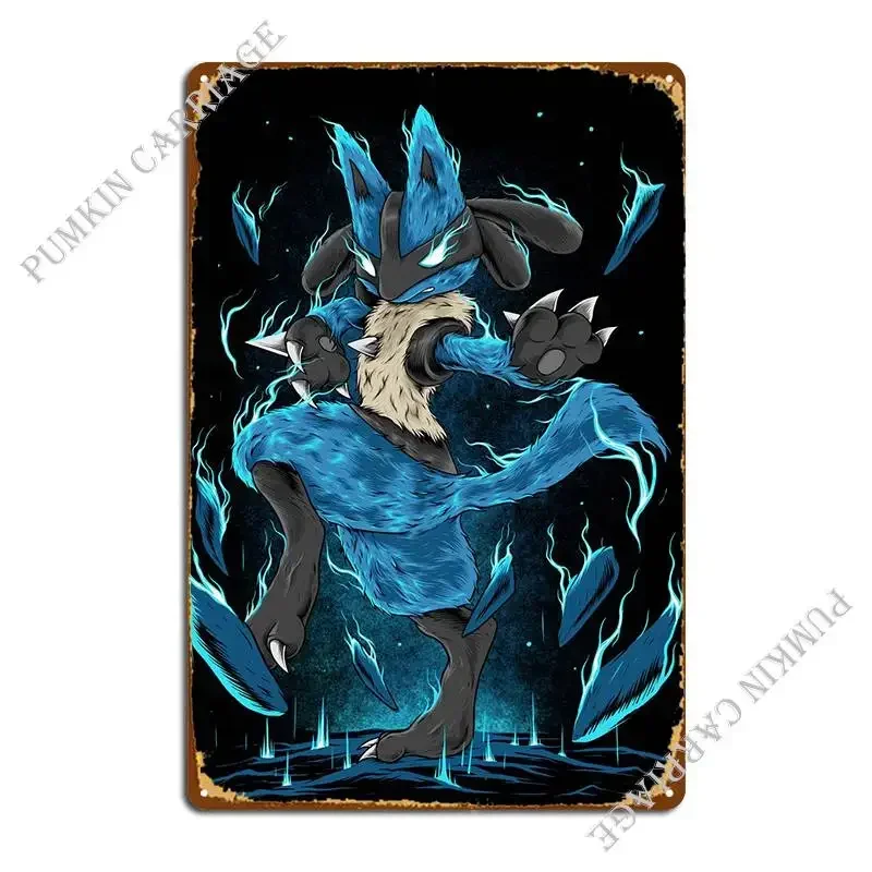 Fighting Steel Type Metal Sign Plaques Wall Decor Wall Mural Wall Plaque Kitchen Designer Tin Sign Poster