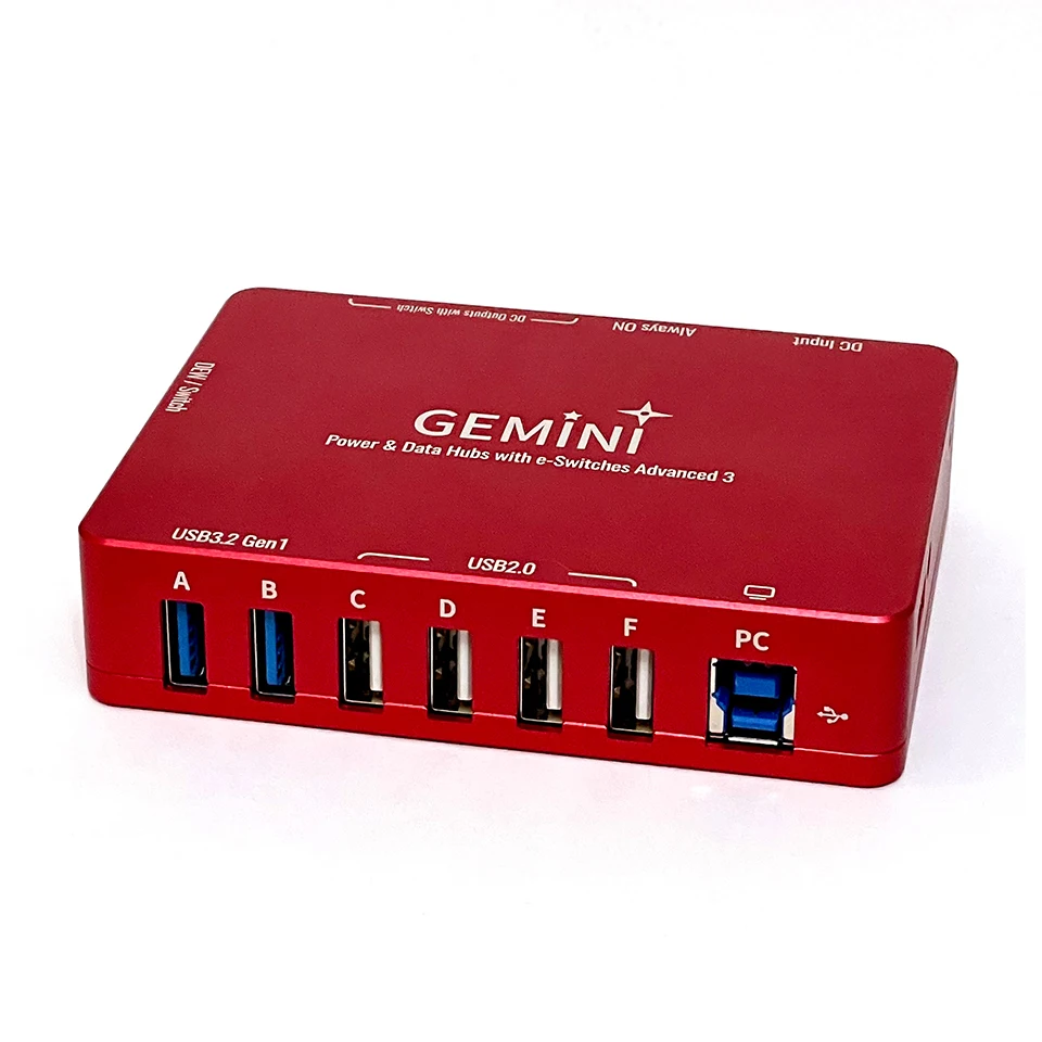 

2026 Gemini Astro Power box HUB USB3.2+DC ASCOM Power Box Astronomy Telescope Photography Power Management Box Type-C Interface