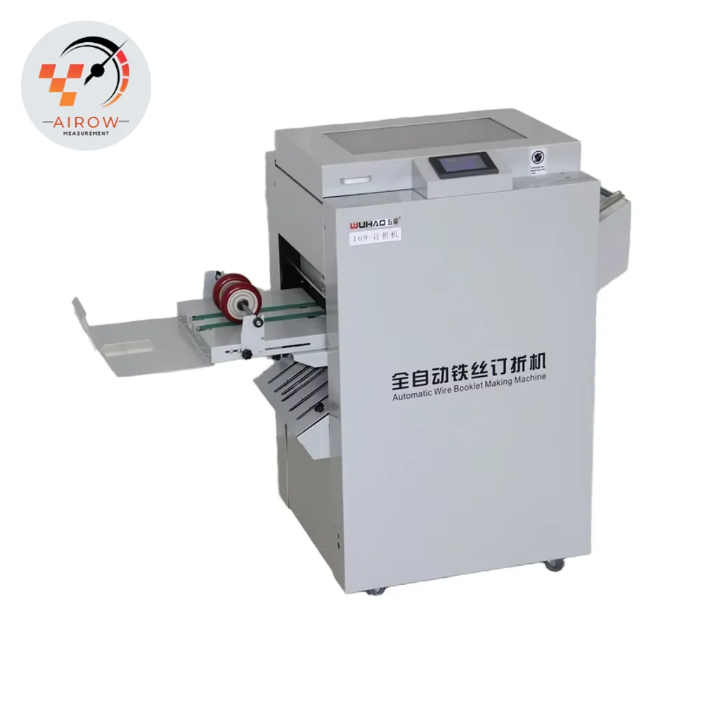 AIROW Wuhao 169 Automatic Folding and Stapling Machine Paper Process Machinery