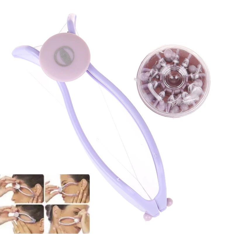 Manual Facial Hair Removal Tool Compact Design Cotton Thread Epilator New