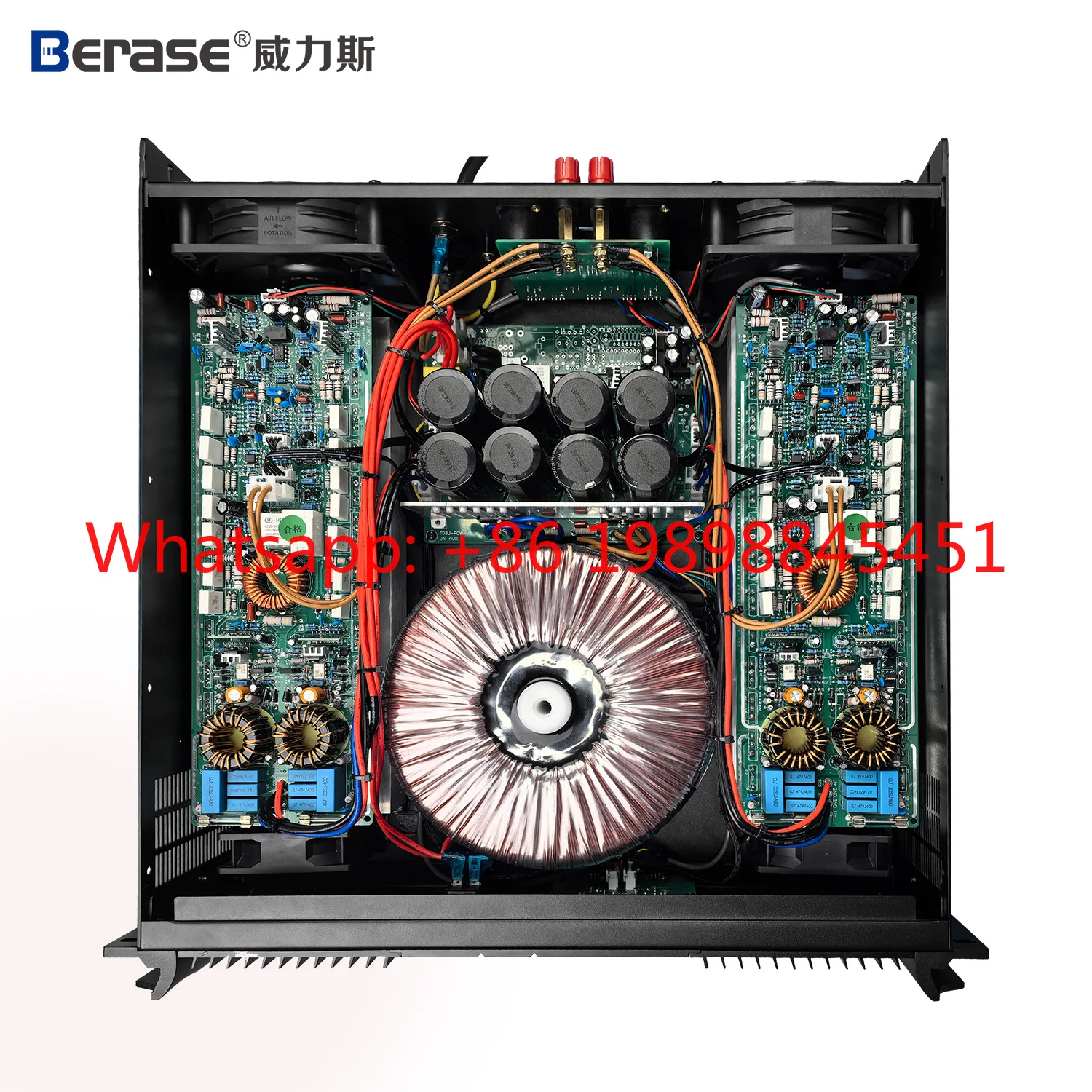 2200W Channel Ch W Professional Stereo Power Amplifier Amplifier Power 2 Channels Audio